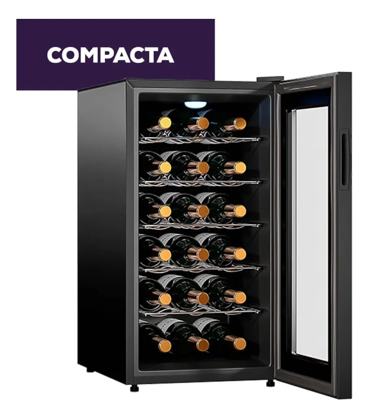 Adega Climatizada Cannes 18 Garrafas Suggar - AD1811PT - Imagem 3